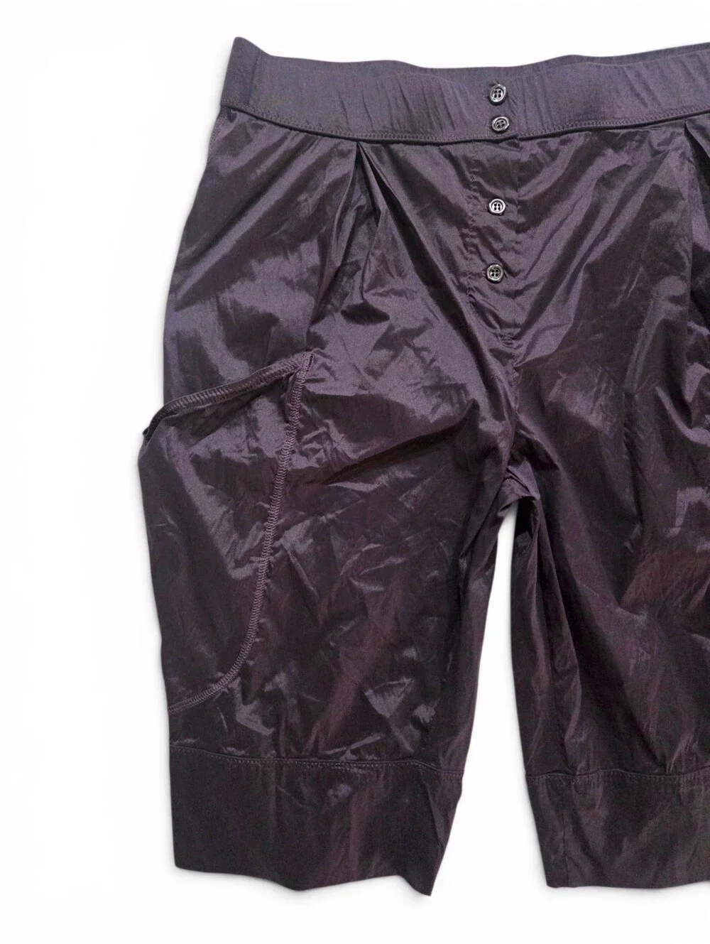 Vanessa Bruno Vtg Y2K Parisian Archive Cargo Capri Pants Tech Nylon Japan Rare